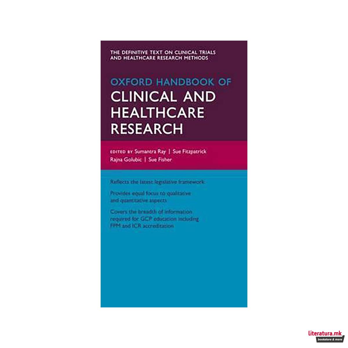 Oxford Handbook of Clinical and Healthcare Research 