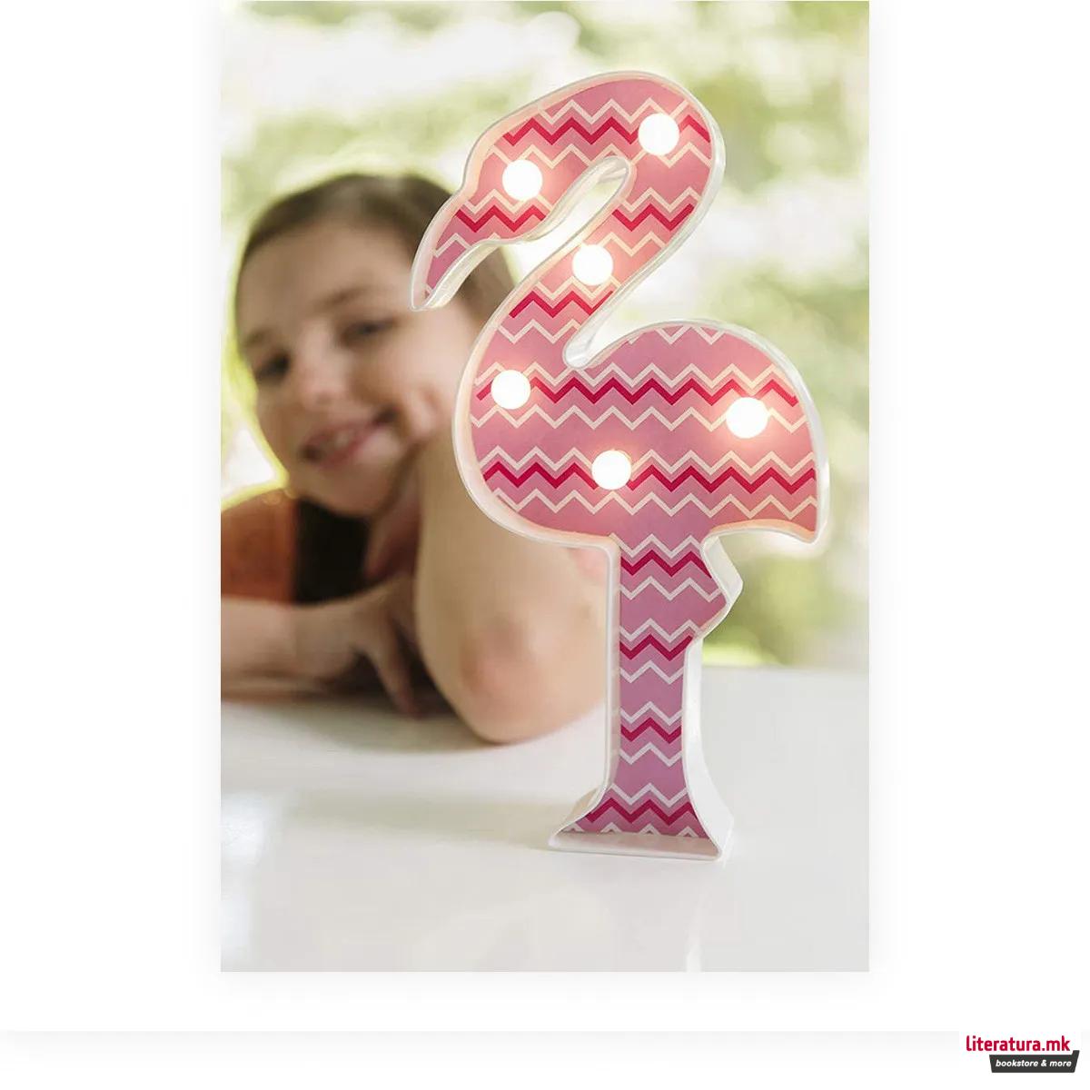 Сет за изработка, Kidz Maker, Flamingo Room Light