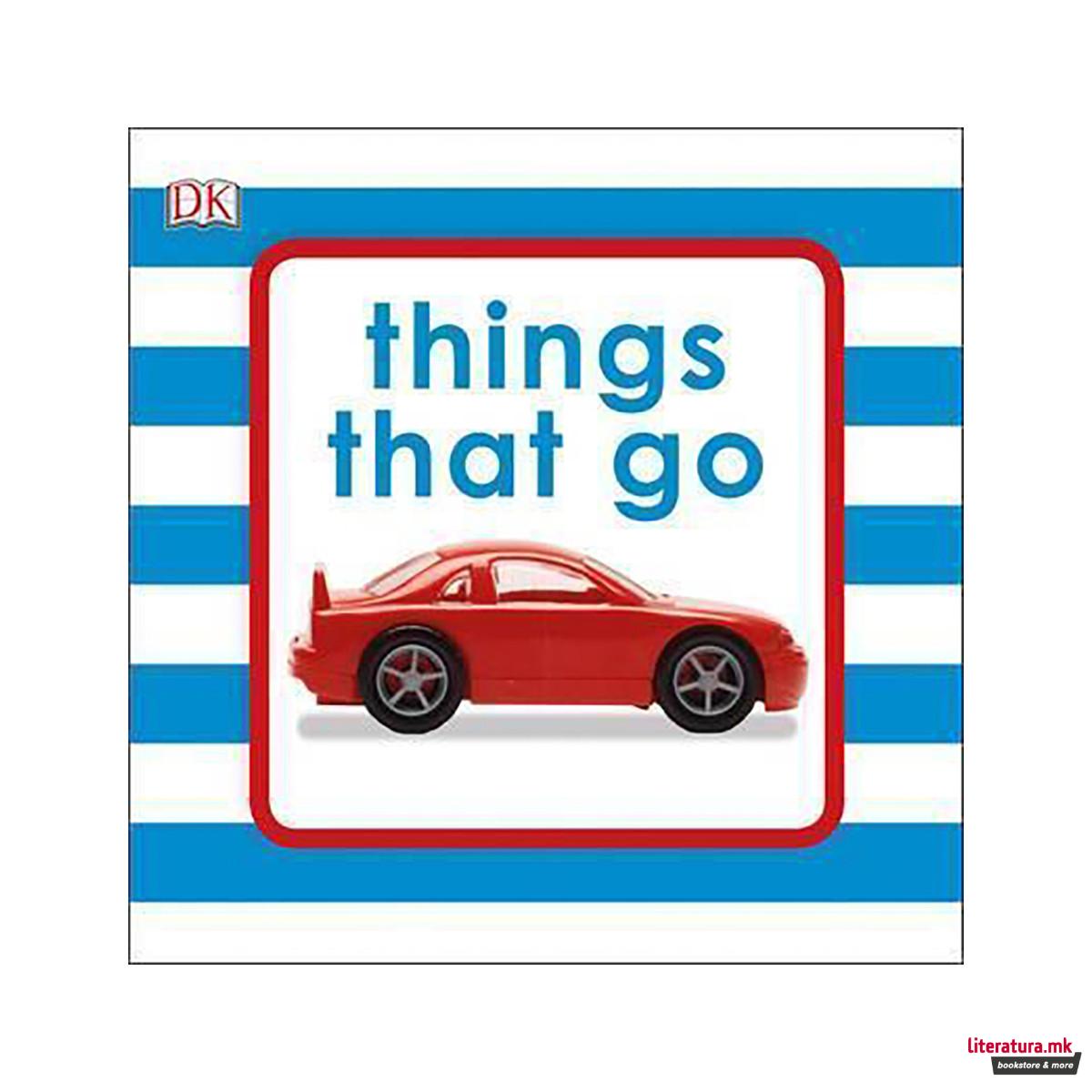 Squeaky Baby Bath Book Things That Go 