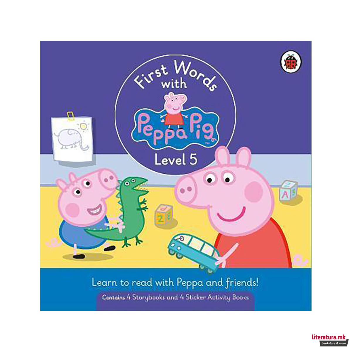 First Words with Peppa Level 5 Box Set 