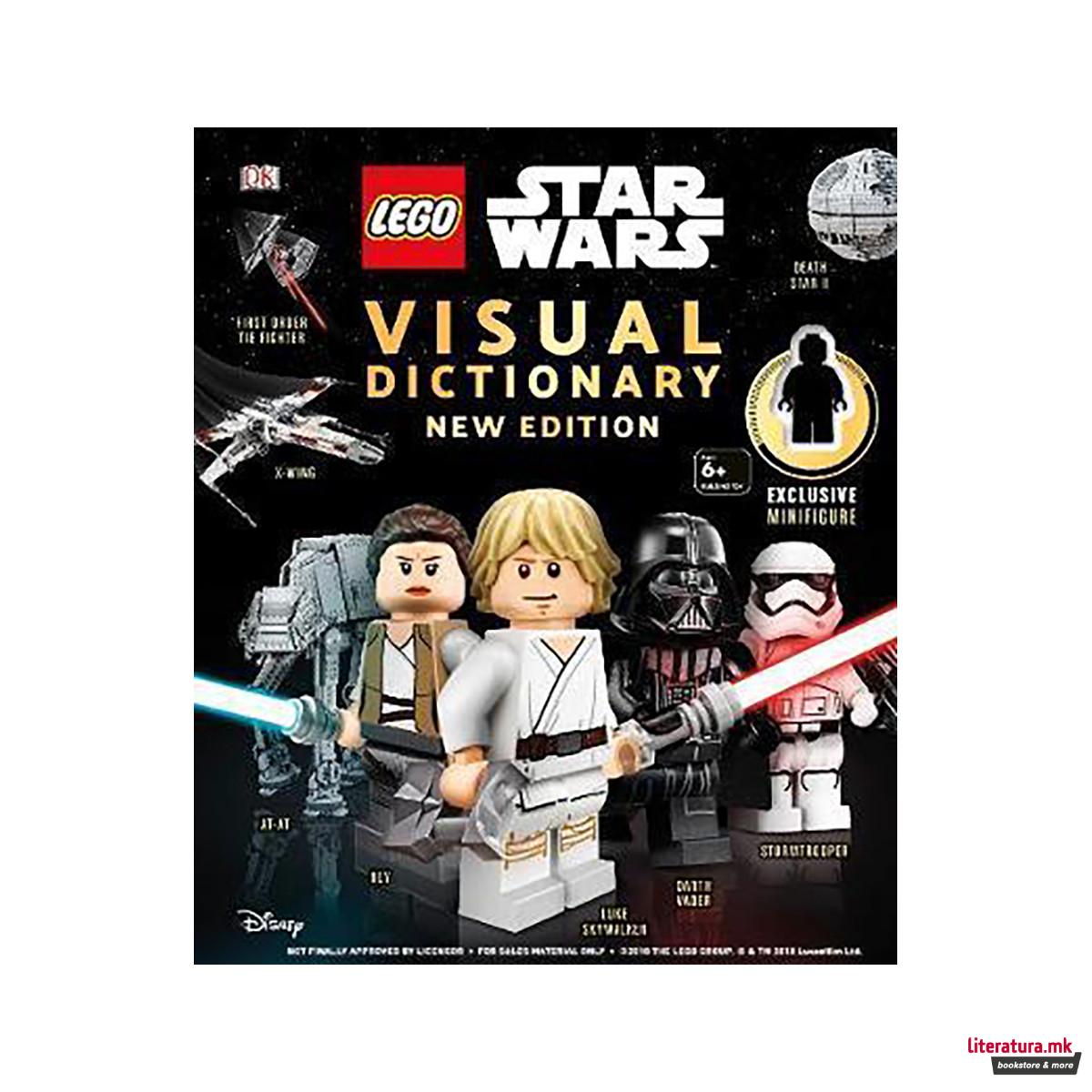LEGO Star Wars Visual Dictionary New Edition : With exclusive Finn minifigure 