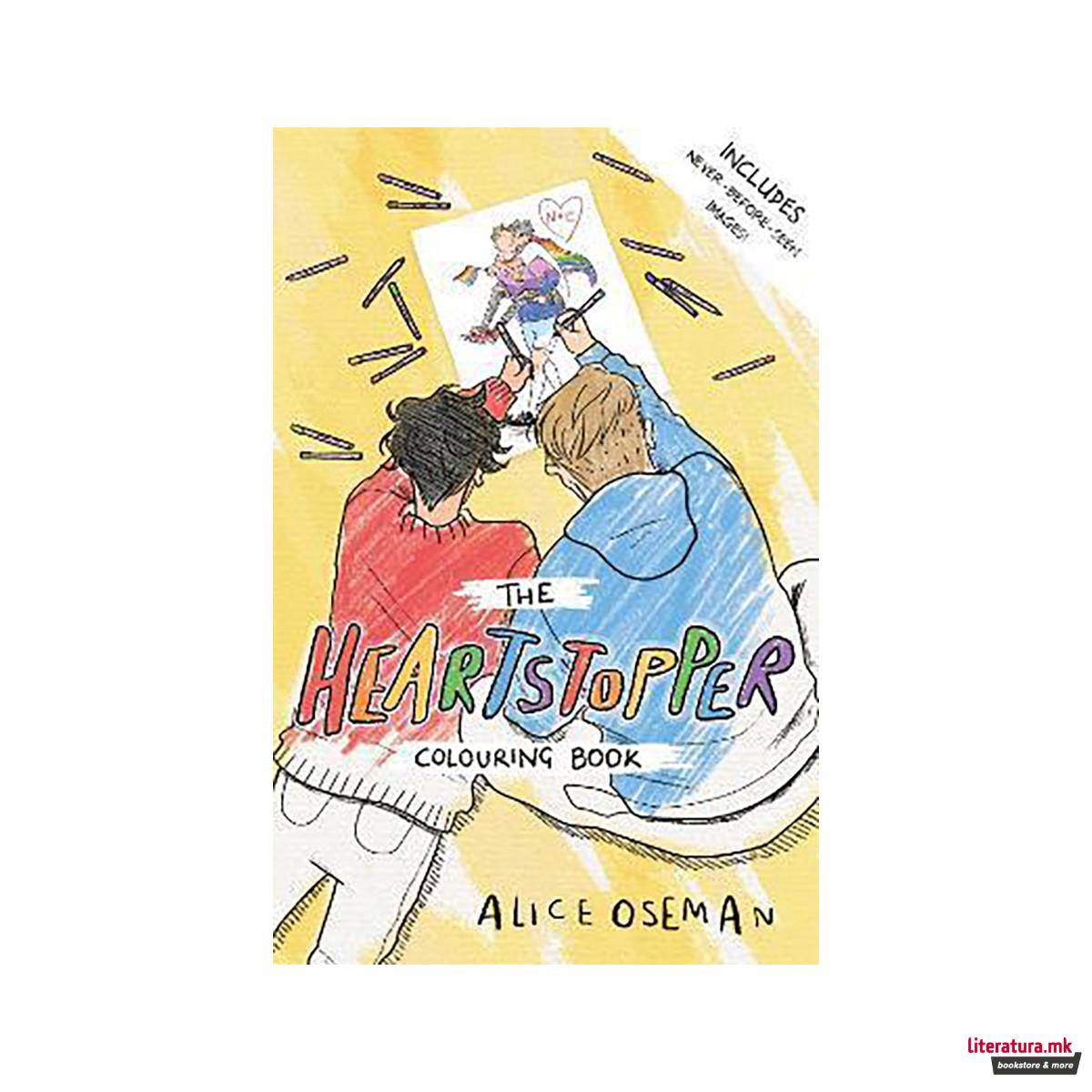 The Official Heartstopper Colouring Book : The million-copy bestselling series,