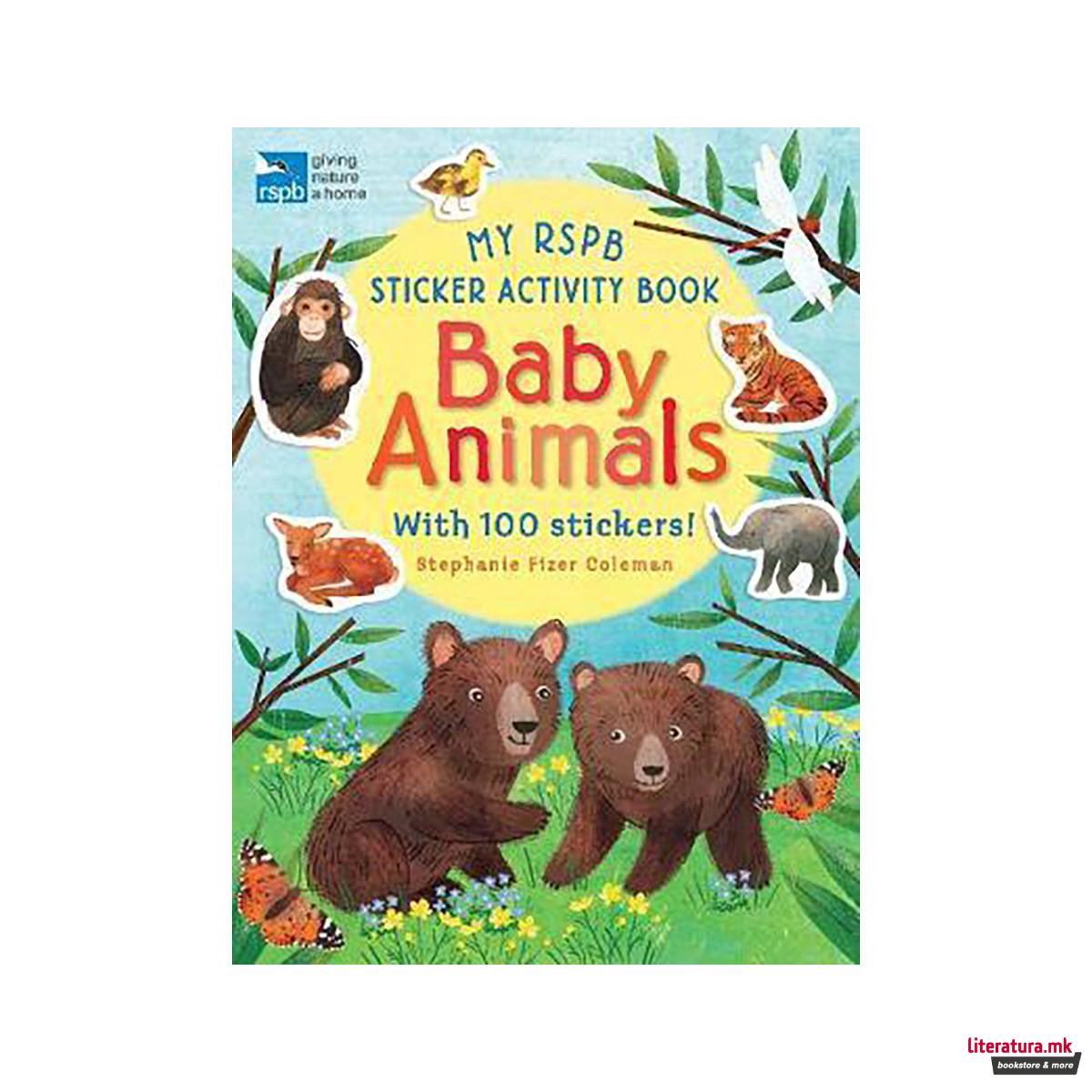 My RSPB Sticker Activity Book: Baby Animals 