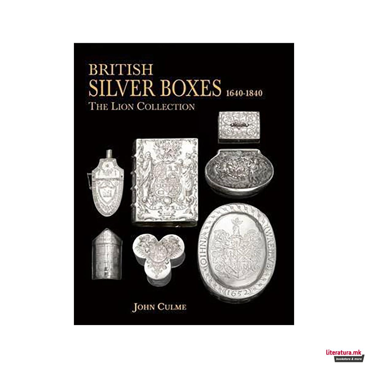 British Silver Boxes 1640-1840 