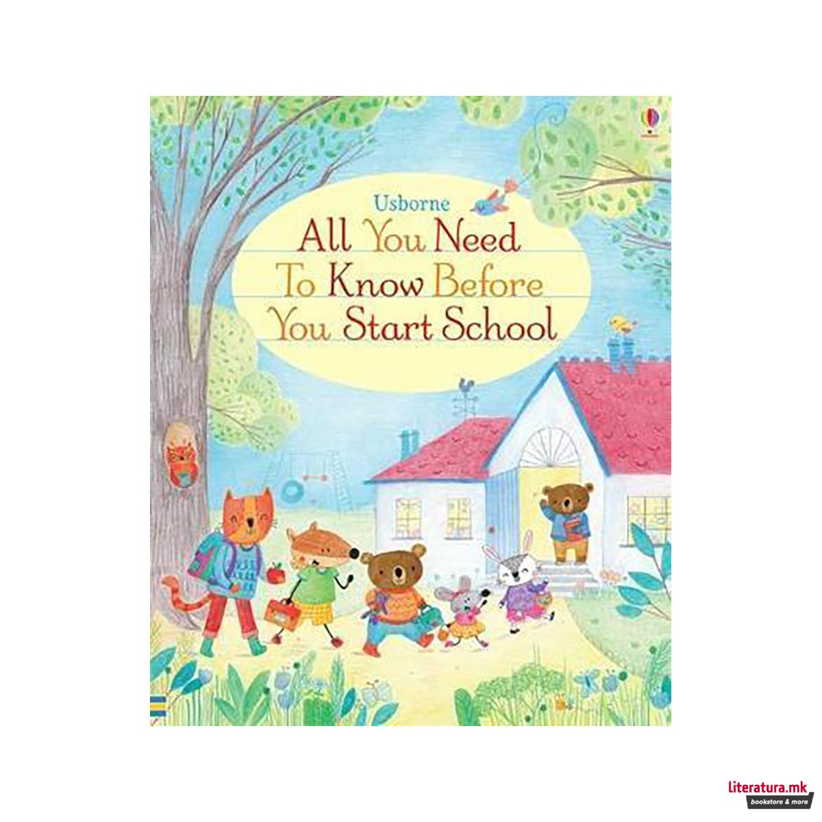 All you Need to Know Before you Start School 