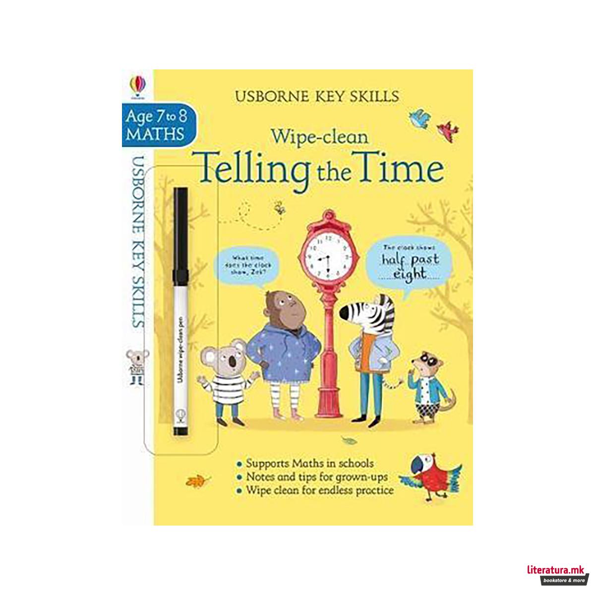 Wipe-clean Telling the Time 7-8 