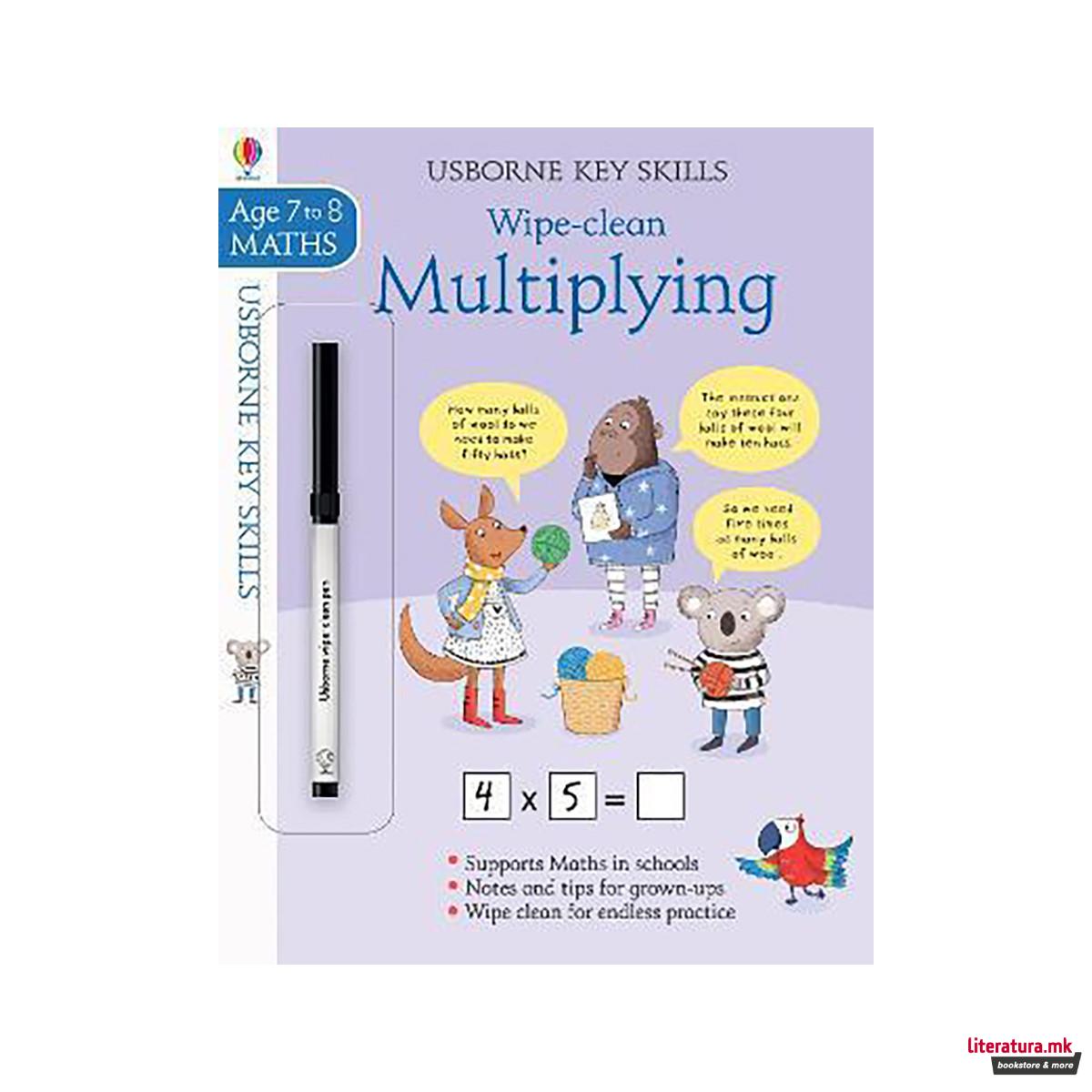 Wipe-Clean Multiplying 7-8 