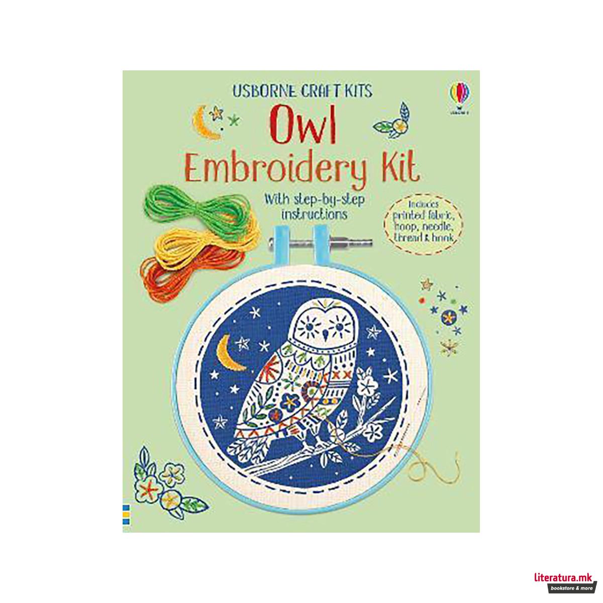 Embroidery Kit: Owl 