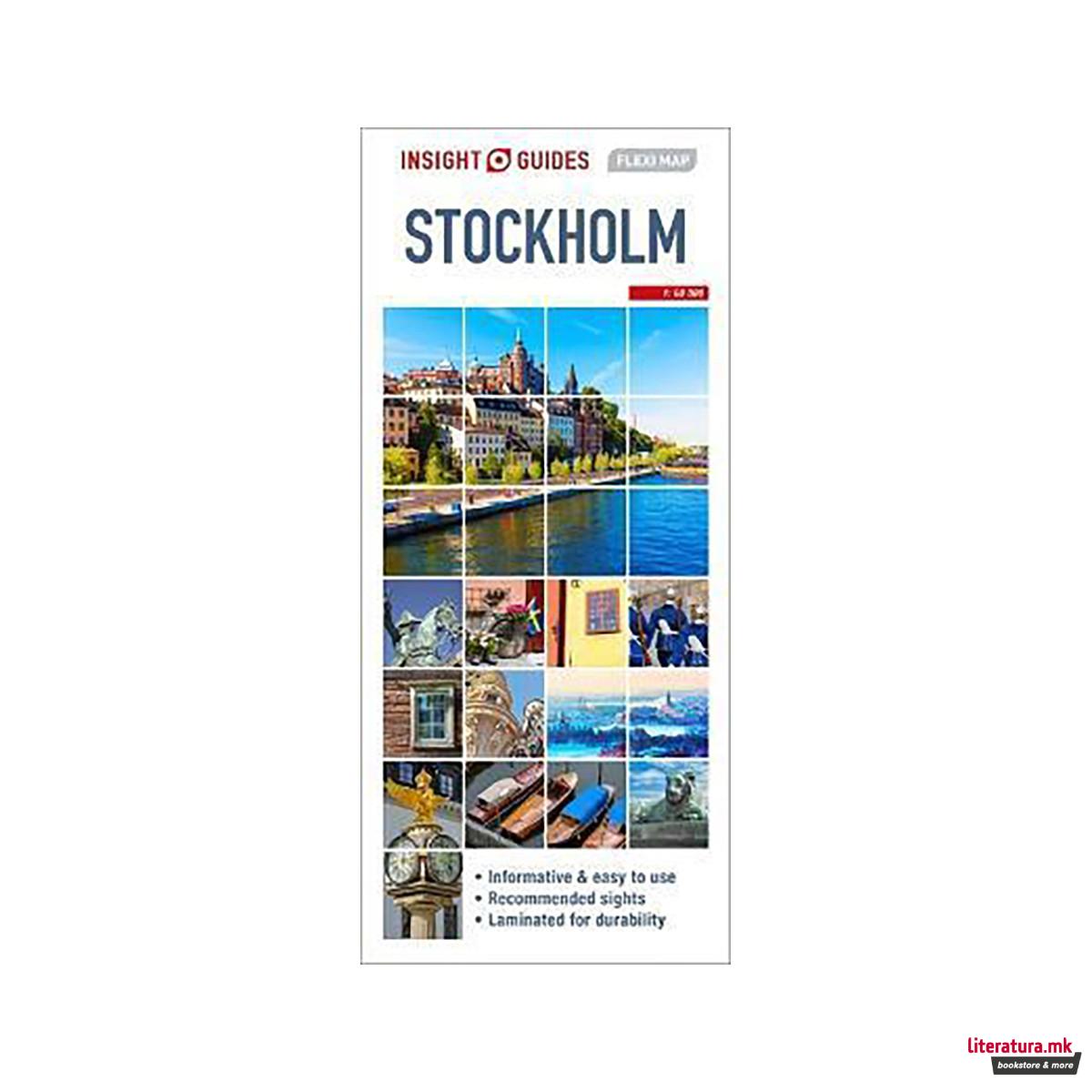 Insight Guides Flexi Map Stockholm 