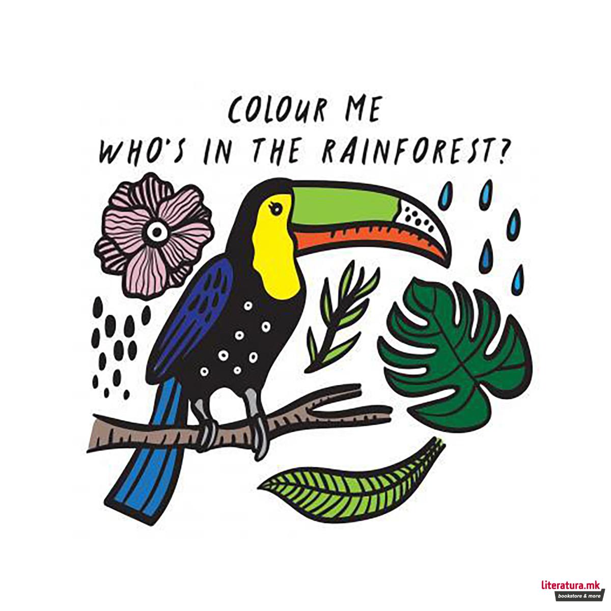 Colour Me: Who's in the Rainforest?: Volume 3 : Watch Me Change Colour In Water 