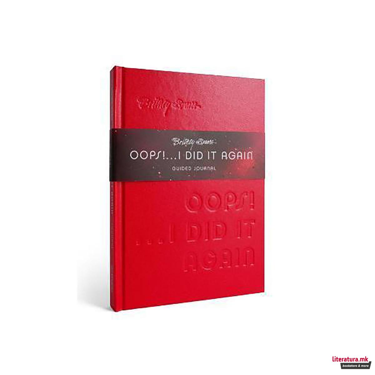 Britney Spears Oops! I Did It Again Guided Journal 
