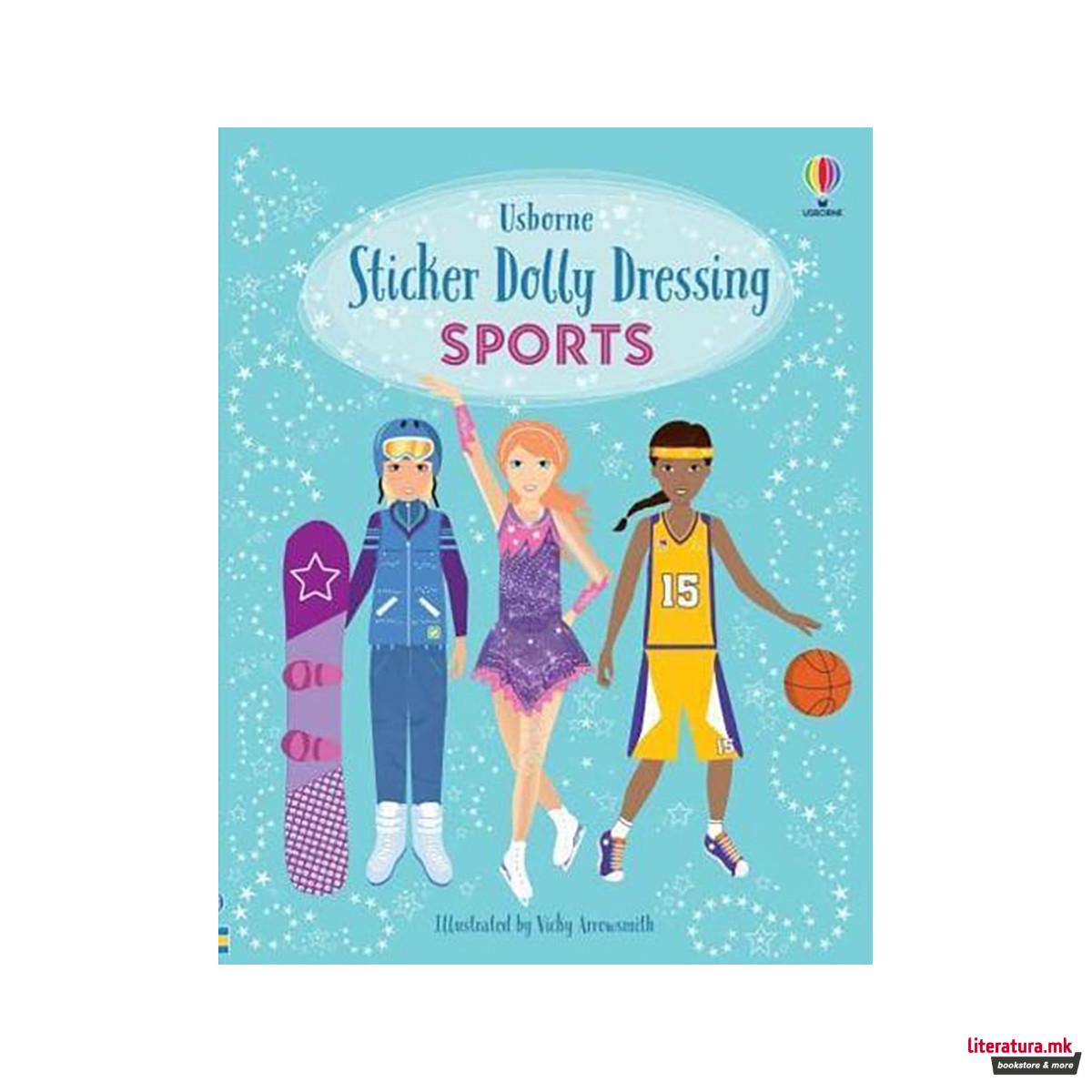 Sticker Dolly Dressing Sports - Sticker Dolly Dressing 