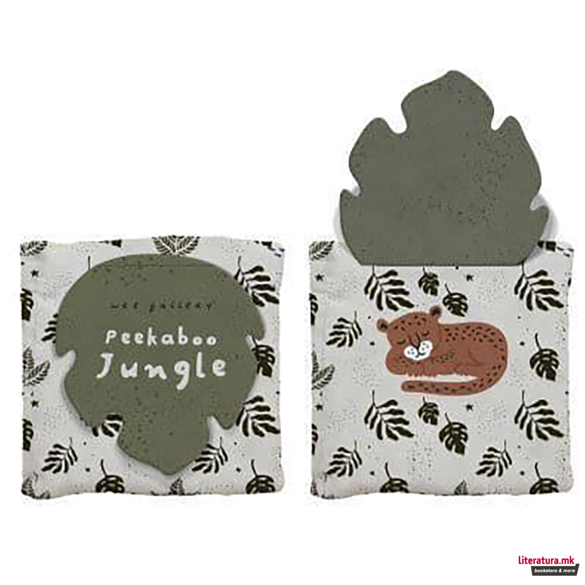 Peekaboo Jungle - Wee Gallery Peekaboo Cloth Books 