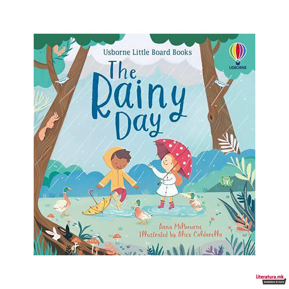 The Rainy Day - Usborne Little Board Books 