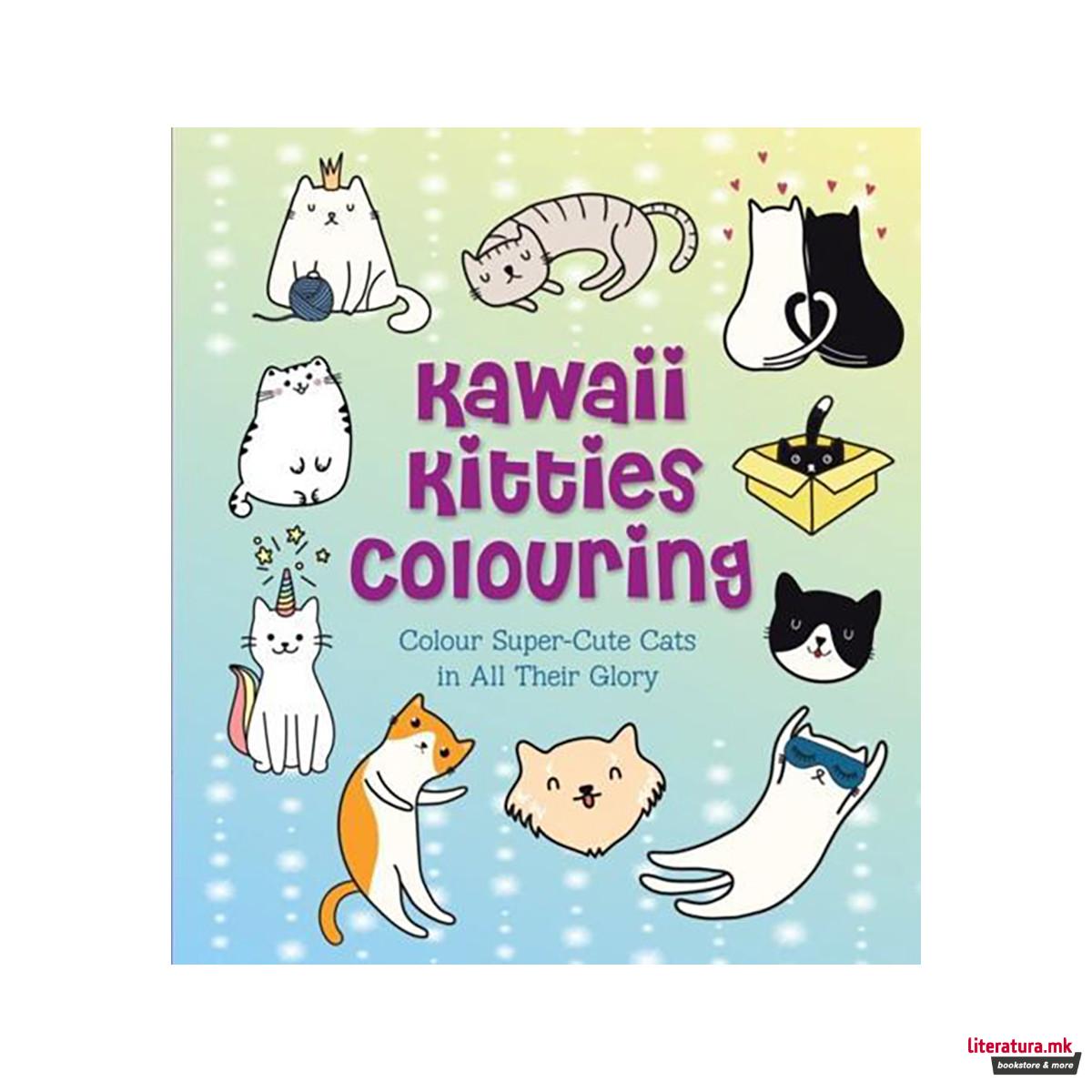 Kawaii Kitties Colouring 