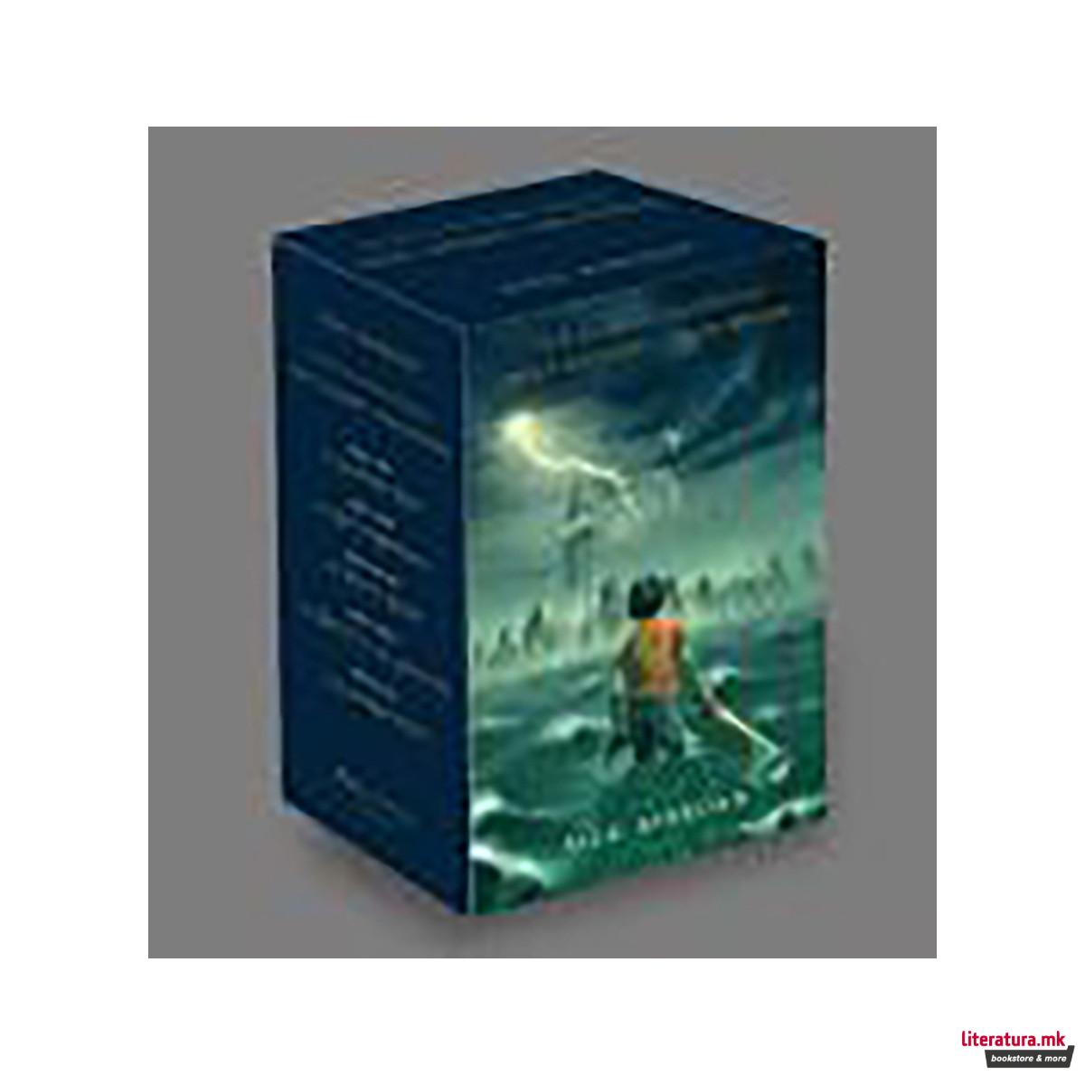 Percy Jackson and the Olympians Hardcover Boxed Set 