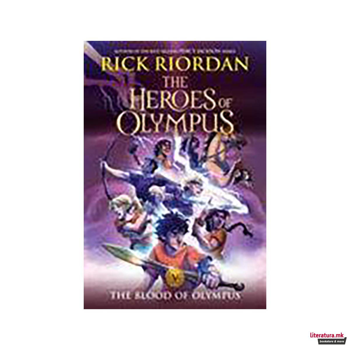 The Heroes of Olympus, Book Five The Blood of Olympus 