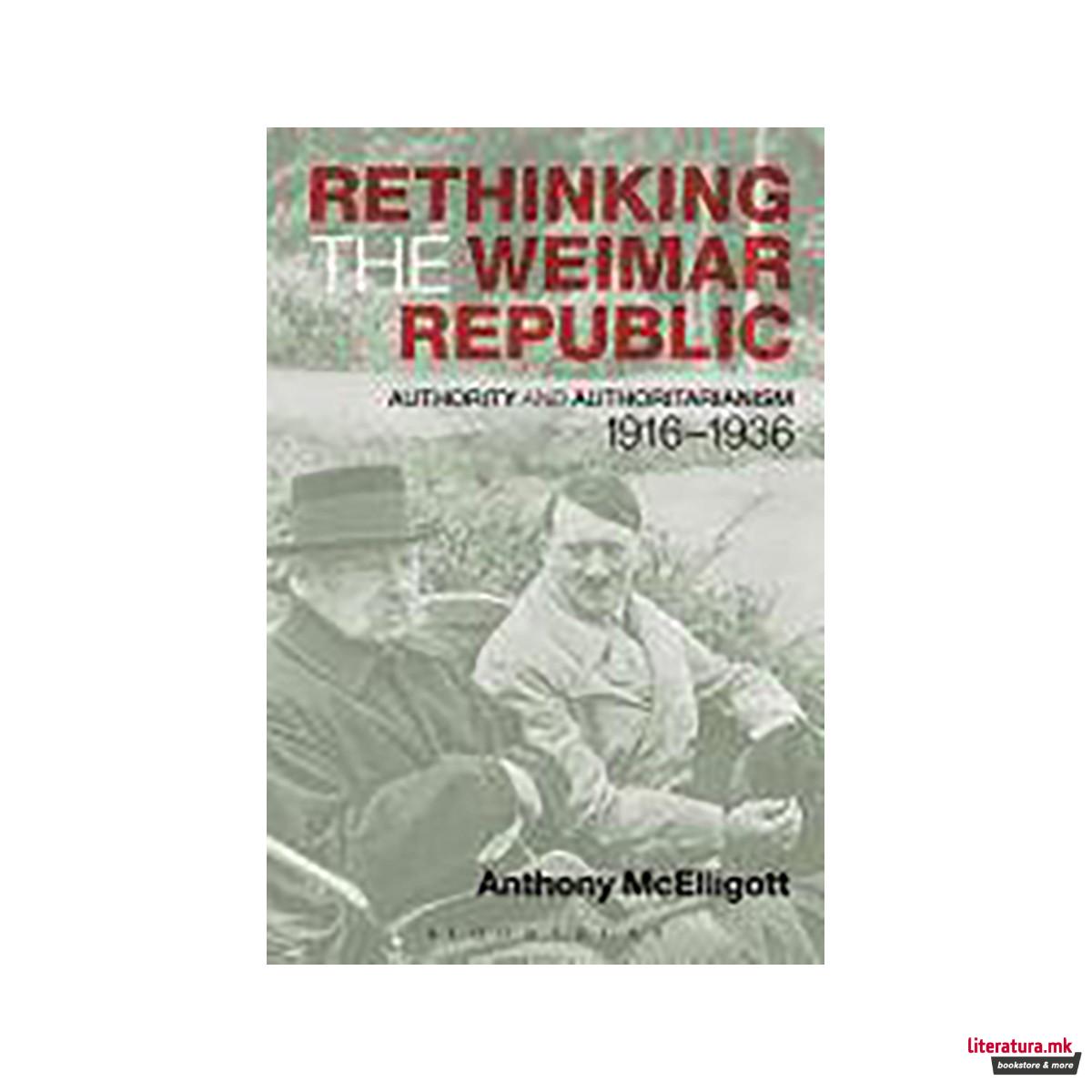 Rethinking the Weimar Republic 