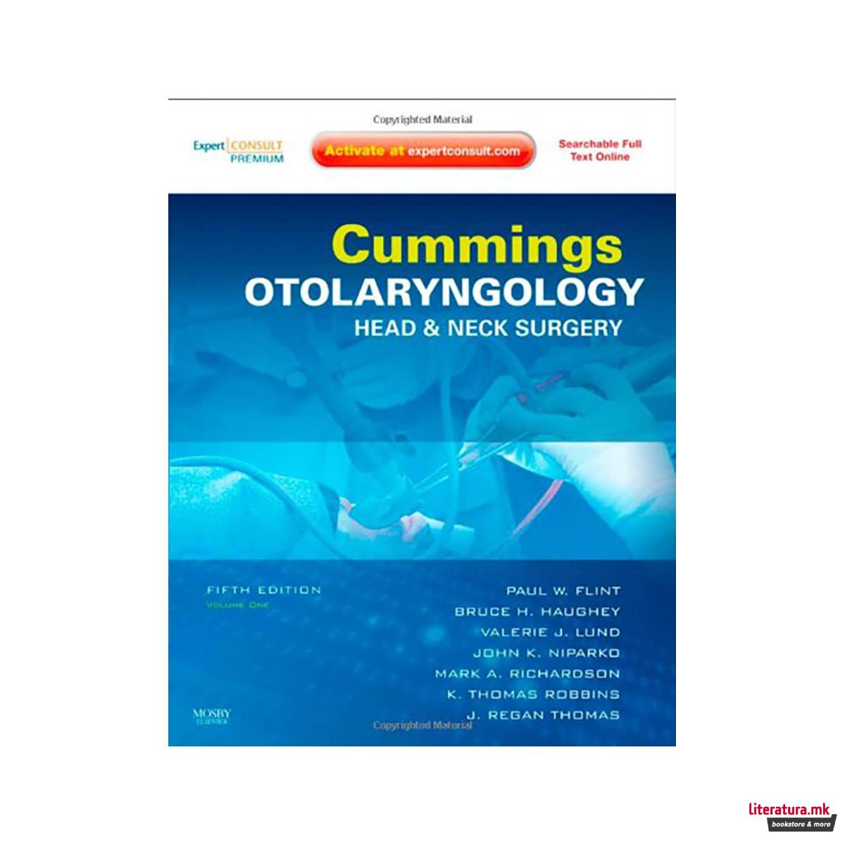 CUMMINGS OTOLARYNGOLOGY HEAD & NECK SURGERY 