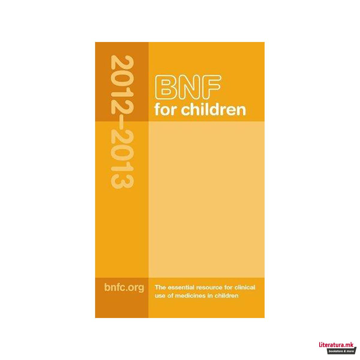 BNF for Children (BNFC) 2012-2013 2012-2013 