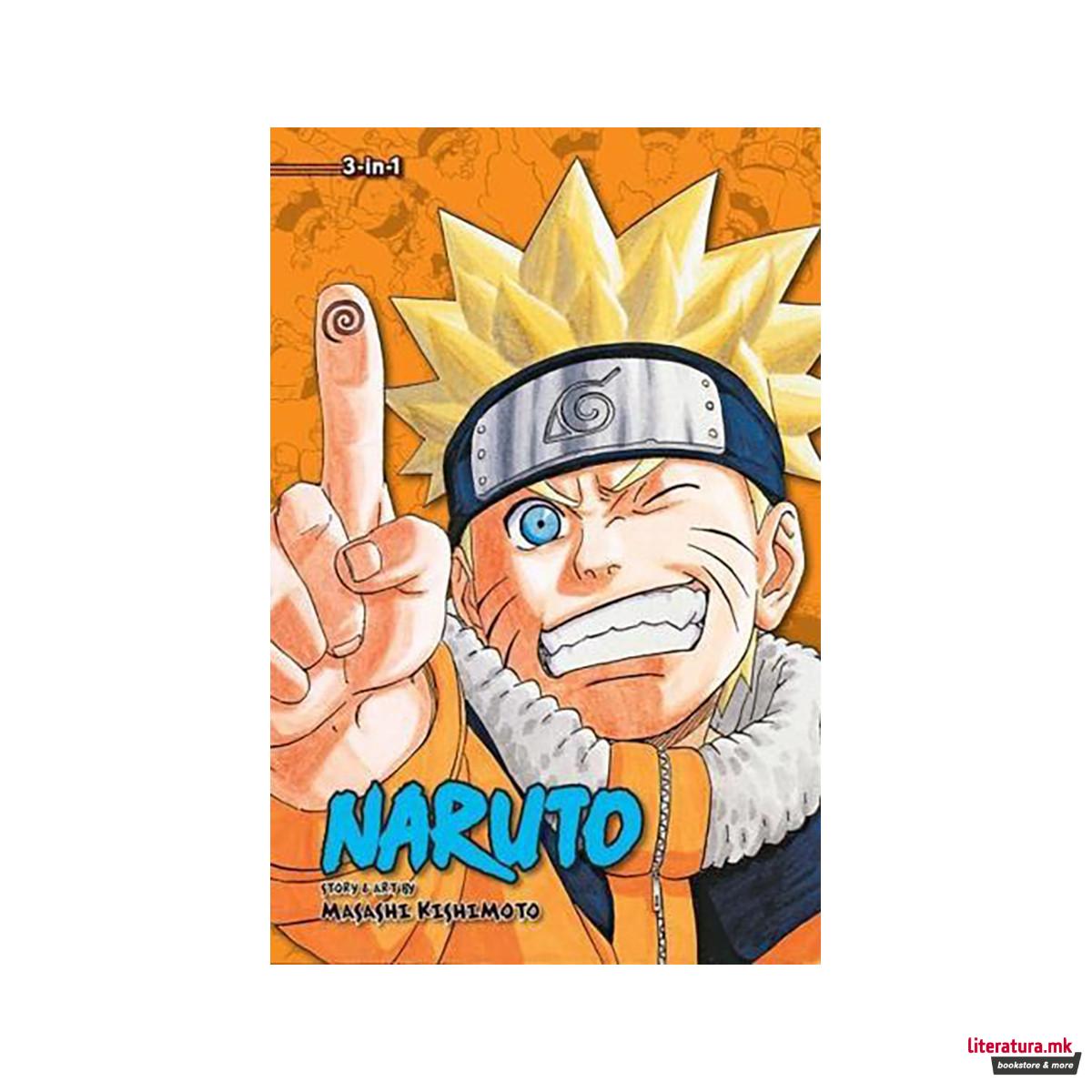 Naruto (3-in-1 Edition), Vol. 8