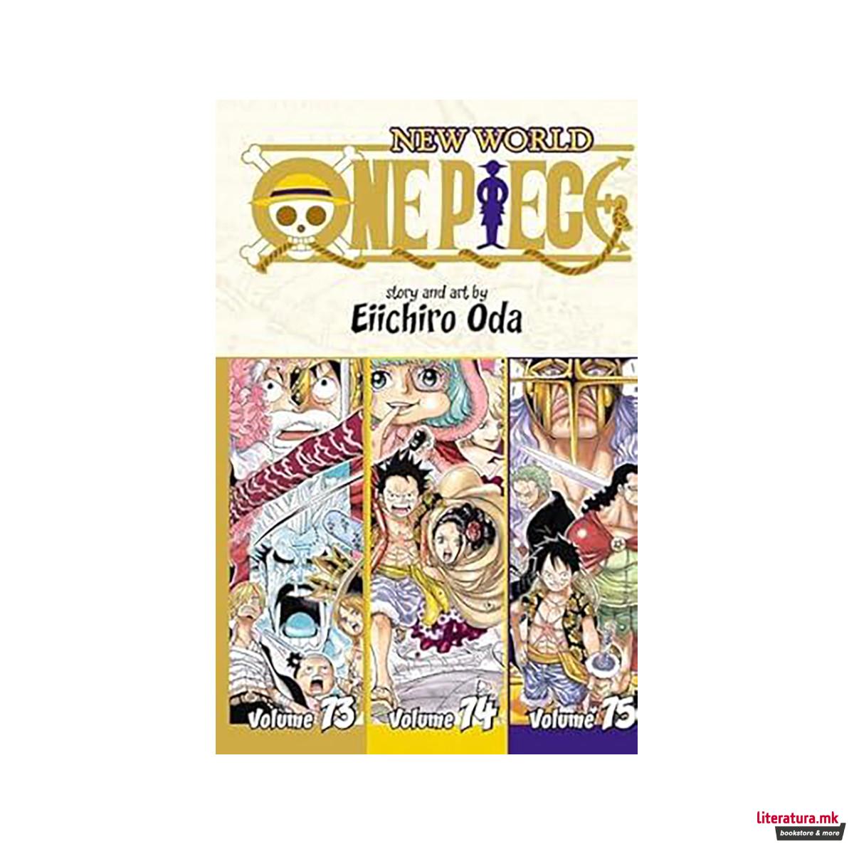 One Piece (Omnibus Edition), Vol. 25: Includes vols. 73, 74 & 75 (25) 