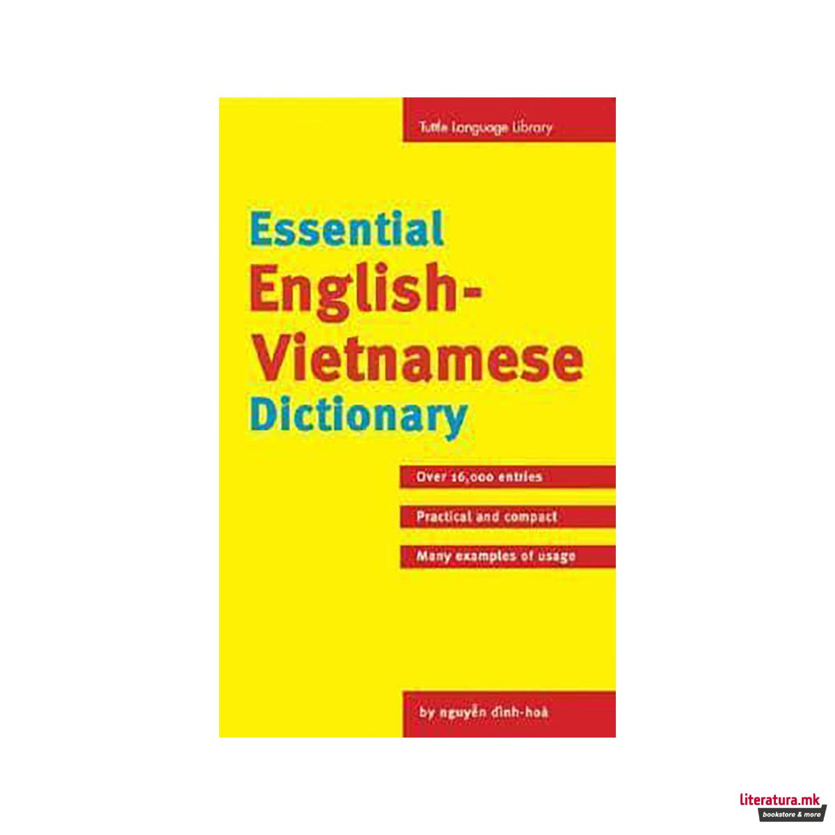 The Essential English-Vietnamese Dictionary 