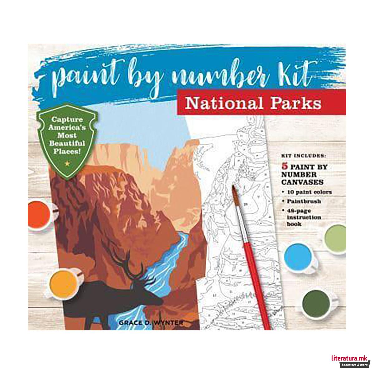 Paint by Number Kit National Parks 