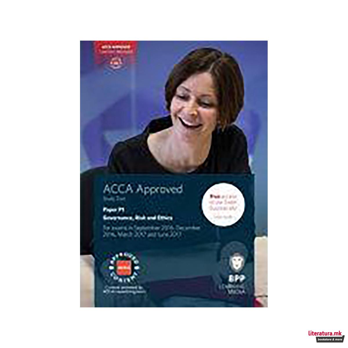 ACCA P1 Governance, Risk and Ethics 
