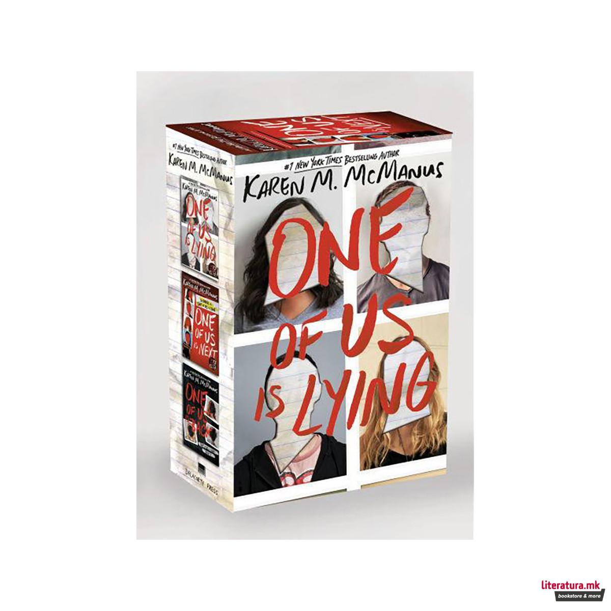 One of Us Is Lying Series Paperback Boxed Set 