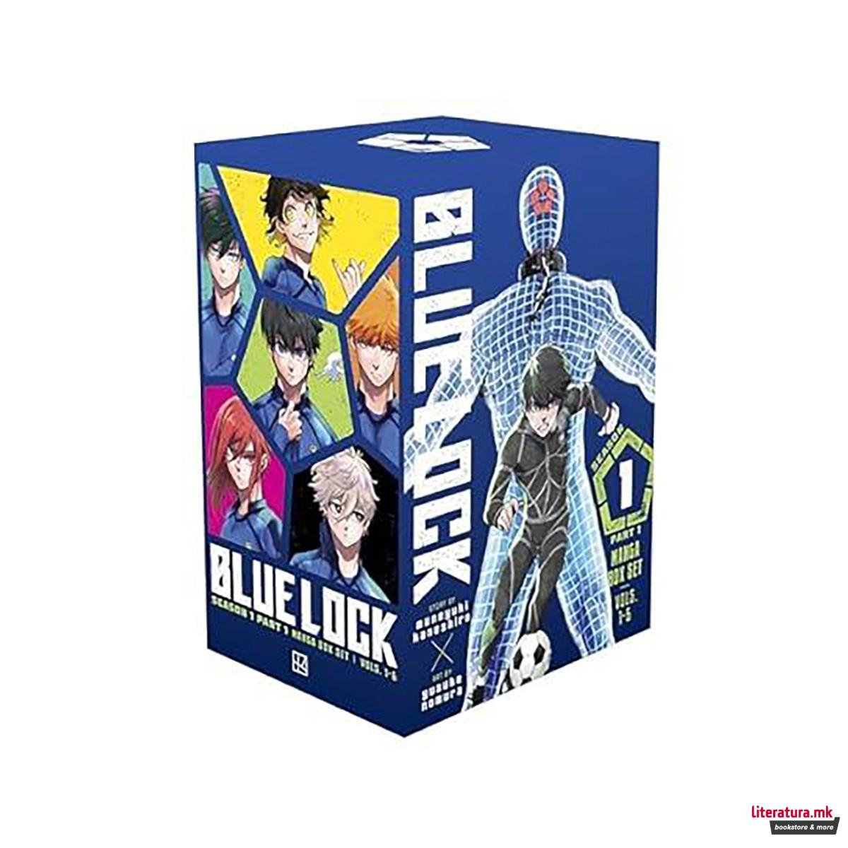 Blue Lock Season 1 Part 1 Manga Box Set (BLUE LOCK SEASON ONE BOX SET) 
