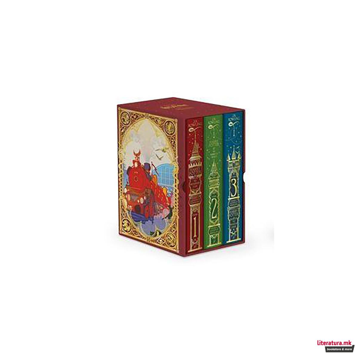 Harry Potter 1-3 Box Set MinaLima Edition 