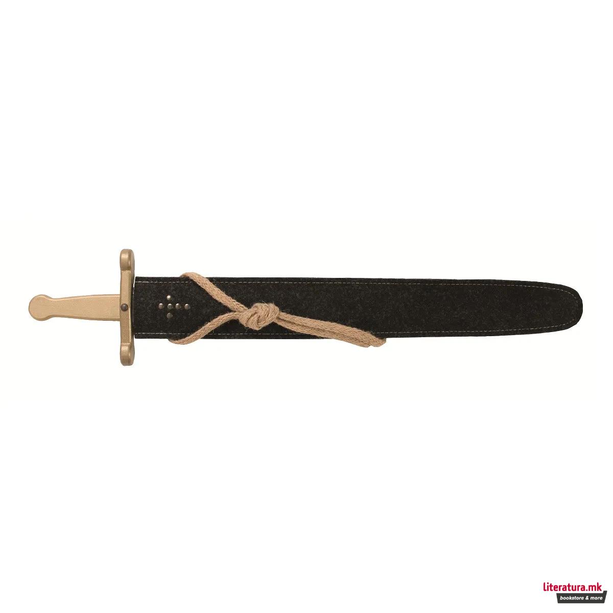 Сет церемонијален меч и футрола, 65cm 