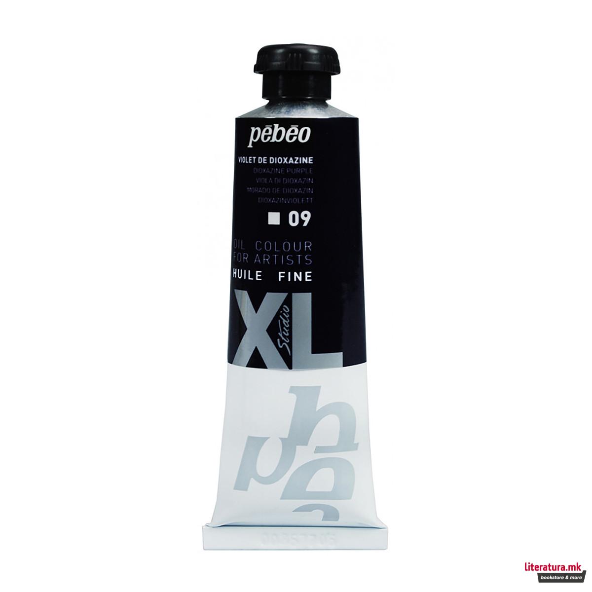 Маслена боја, Pebeo, XL Fine Oil, 37 мл, dioxazine purple 
