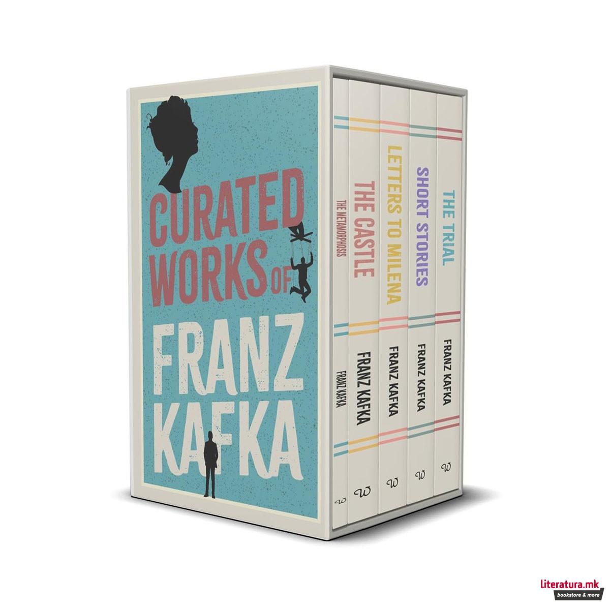 Curated Works of Franz Kafka 5 Books Collection Boxed Set 
