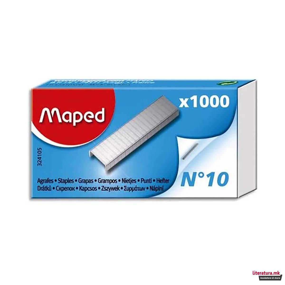 Хефт муниција, Maped, No.10 , 1000 парчиња 