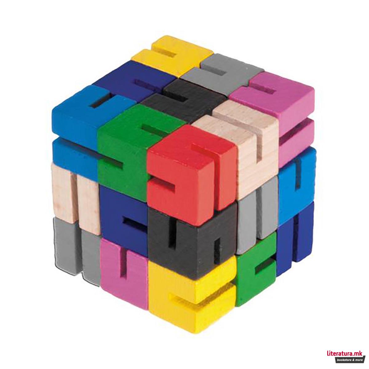 Дрвена загатка, IQ-Test, Colour Sudoku Cube