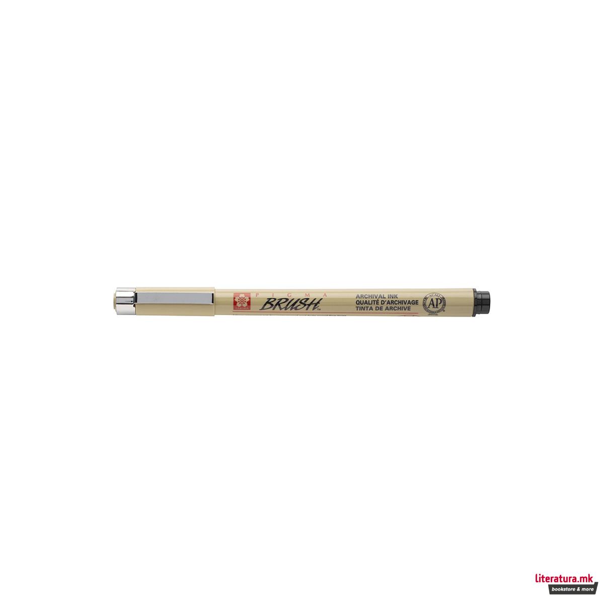 Брашпен, Sakura, Pigma Brush Black