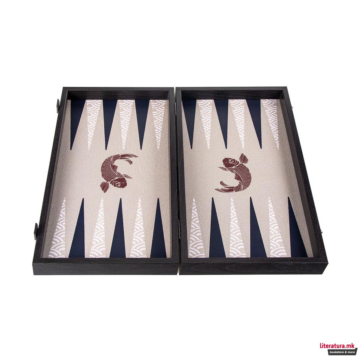 Сет за табла, Japanese Koi Fish Backgammon, голем