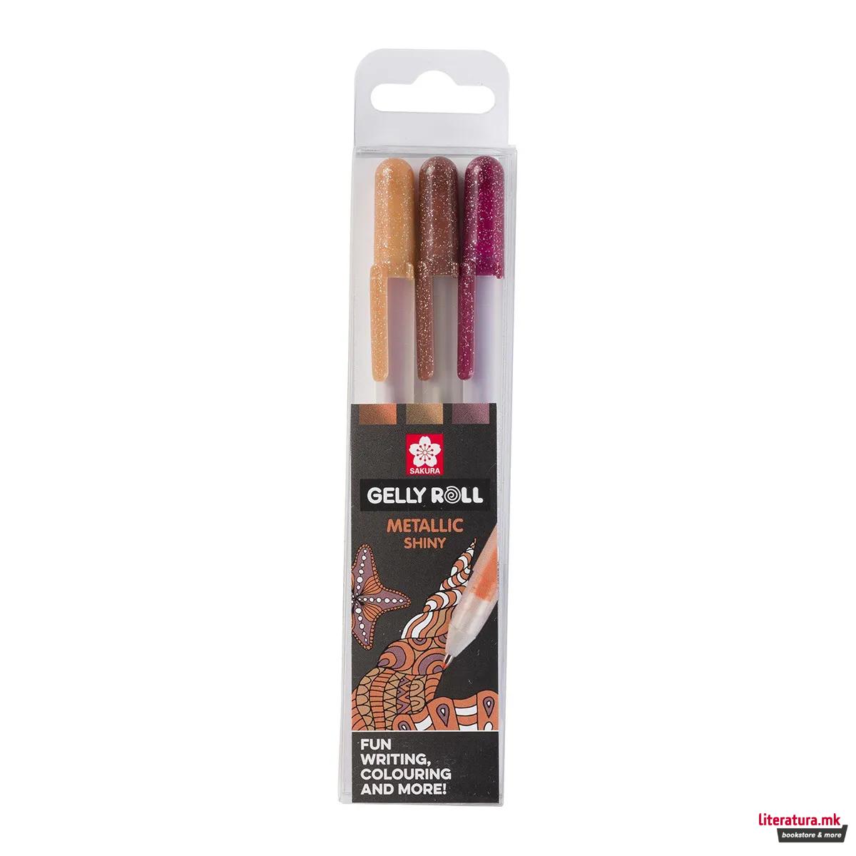 Сет ролери, Sakura, Gelly Roll Metallic, Nature, 1/3