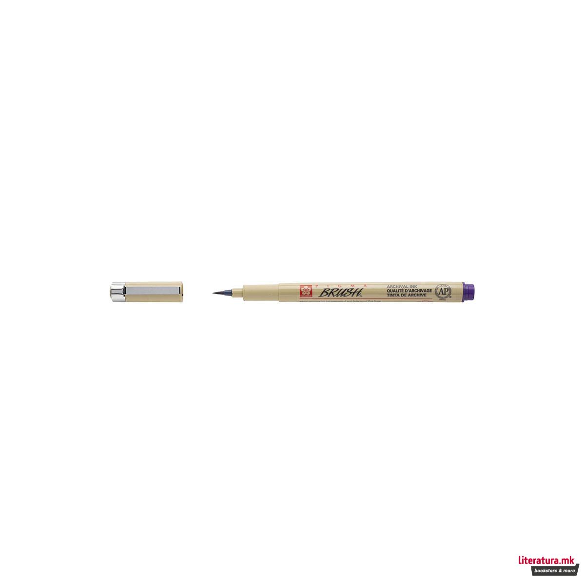 Брашпен, Sakura, Pigma Brush, виолетов