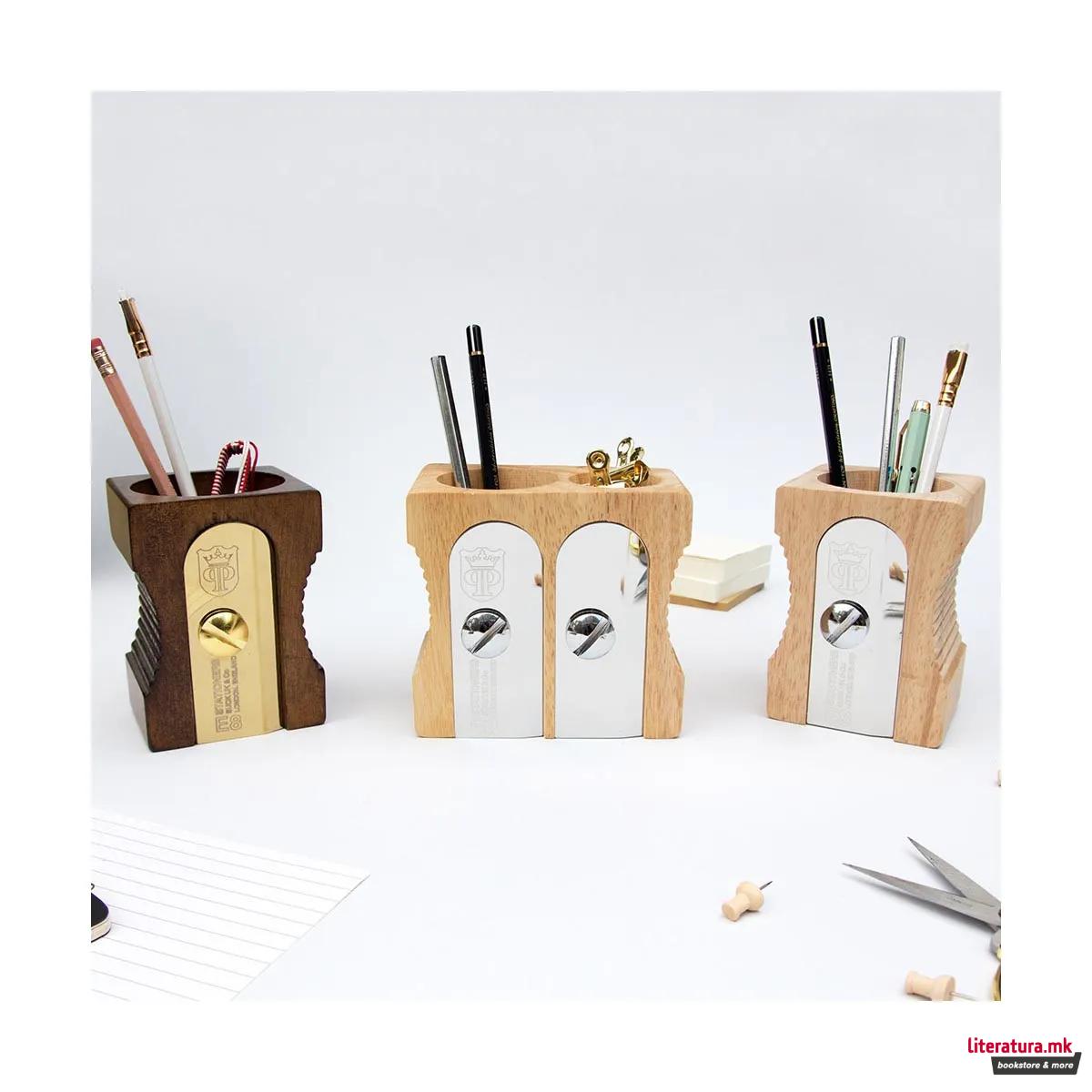 Организер за биро, Sharpener Desk Tidy - двојна 