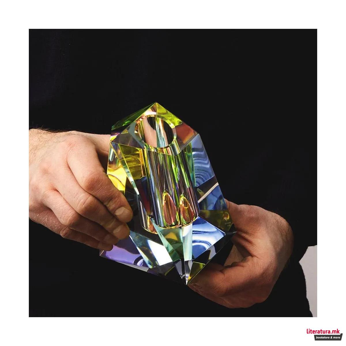 Кристална вазна, Regenbogen - Irregular Vase