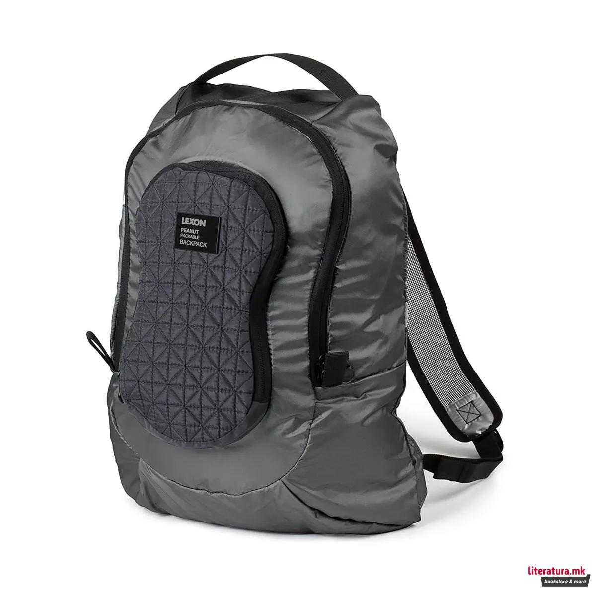 Ранец, PEANUT BACKPACK, сив