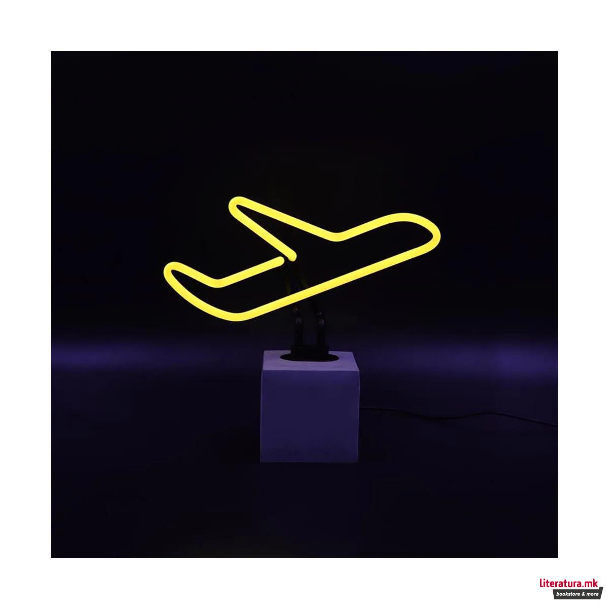 Неонски знак, Neon 'Plane' Sign