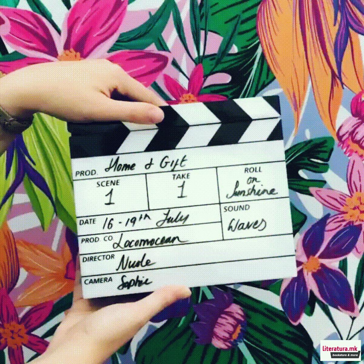 Светлечка филмска табла, Mini Clapperboard Lightbox