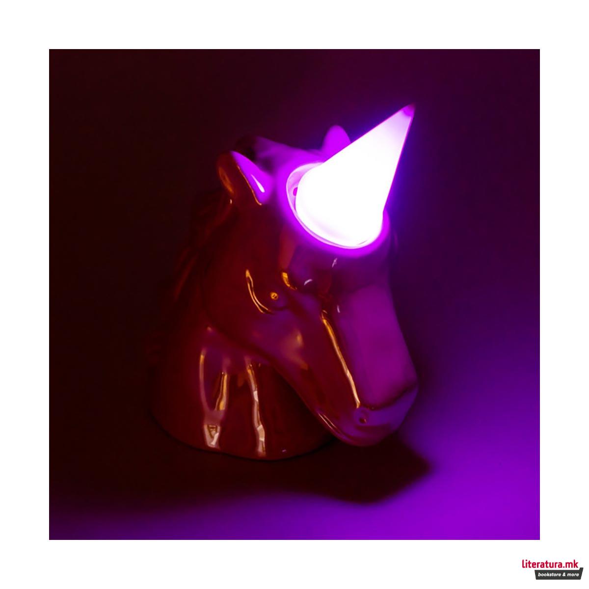 Касичка за пари со ламба, Unicorn, розева