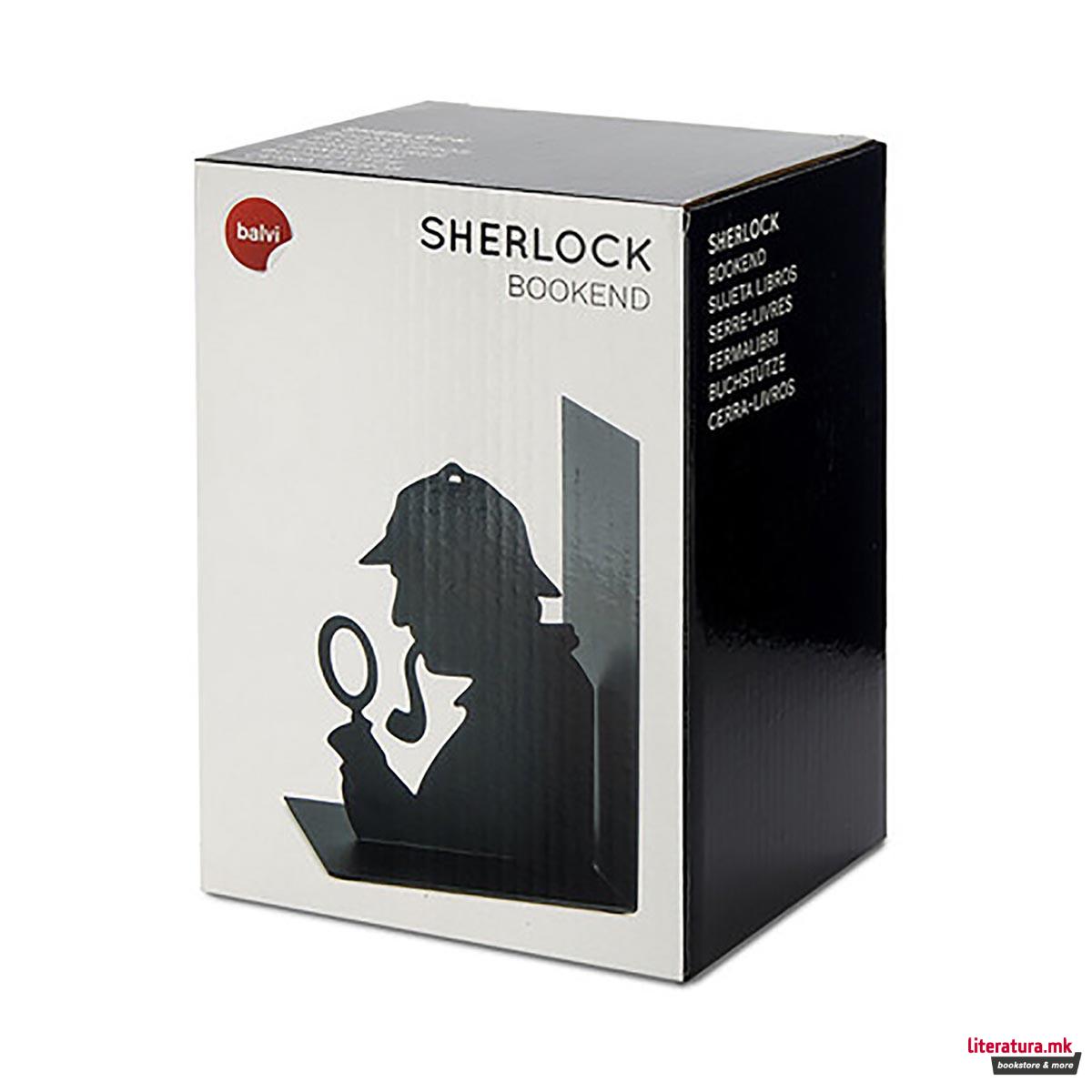 Држач за книги, Sherlock, црн