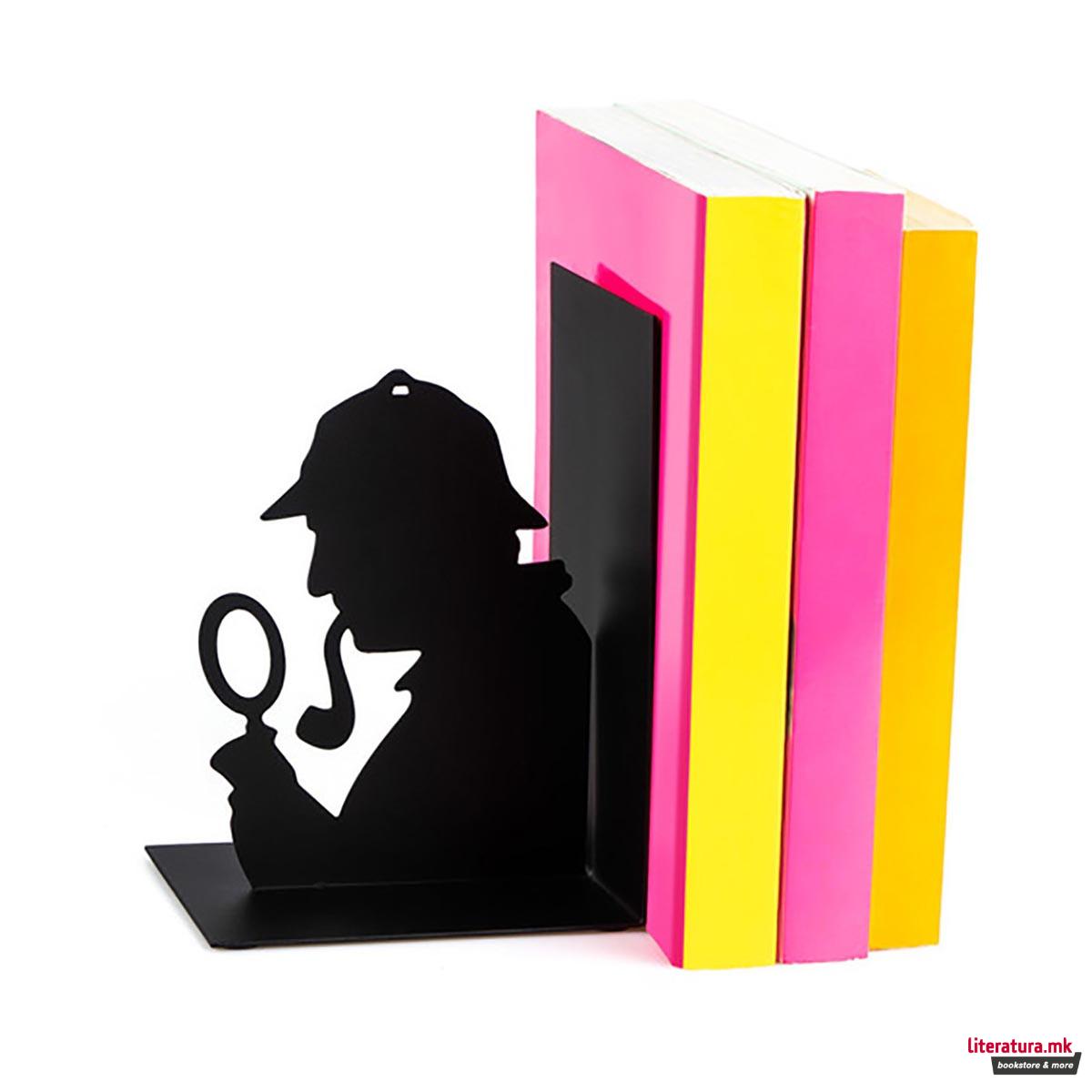 Држач за книги, Sherlock, црн