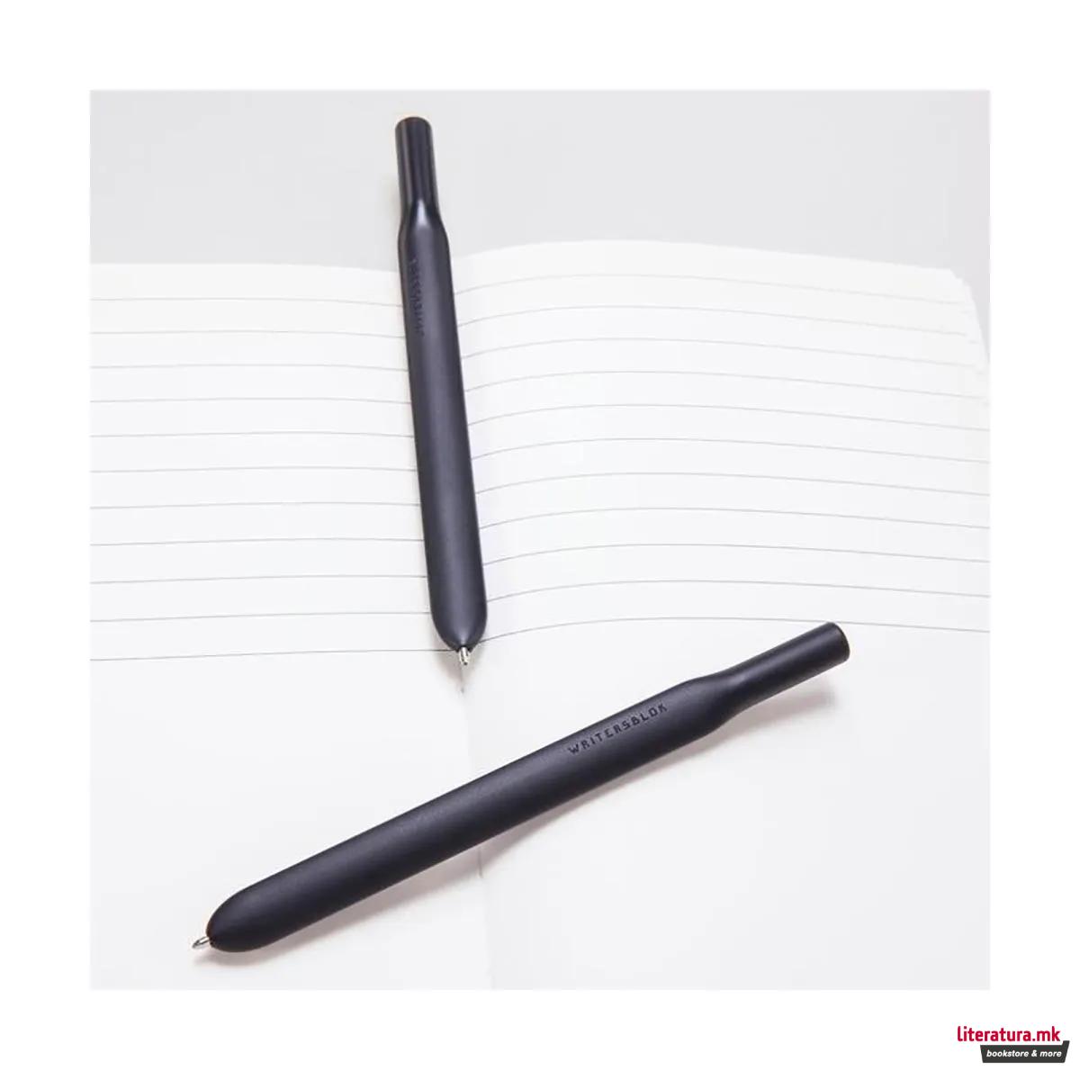 Пенкало разделник, Writersblock black bookmark pen, црно